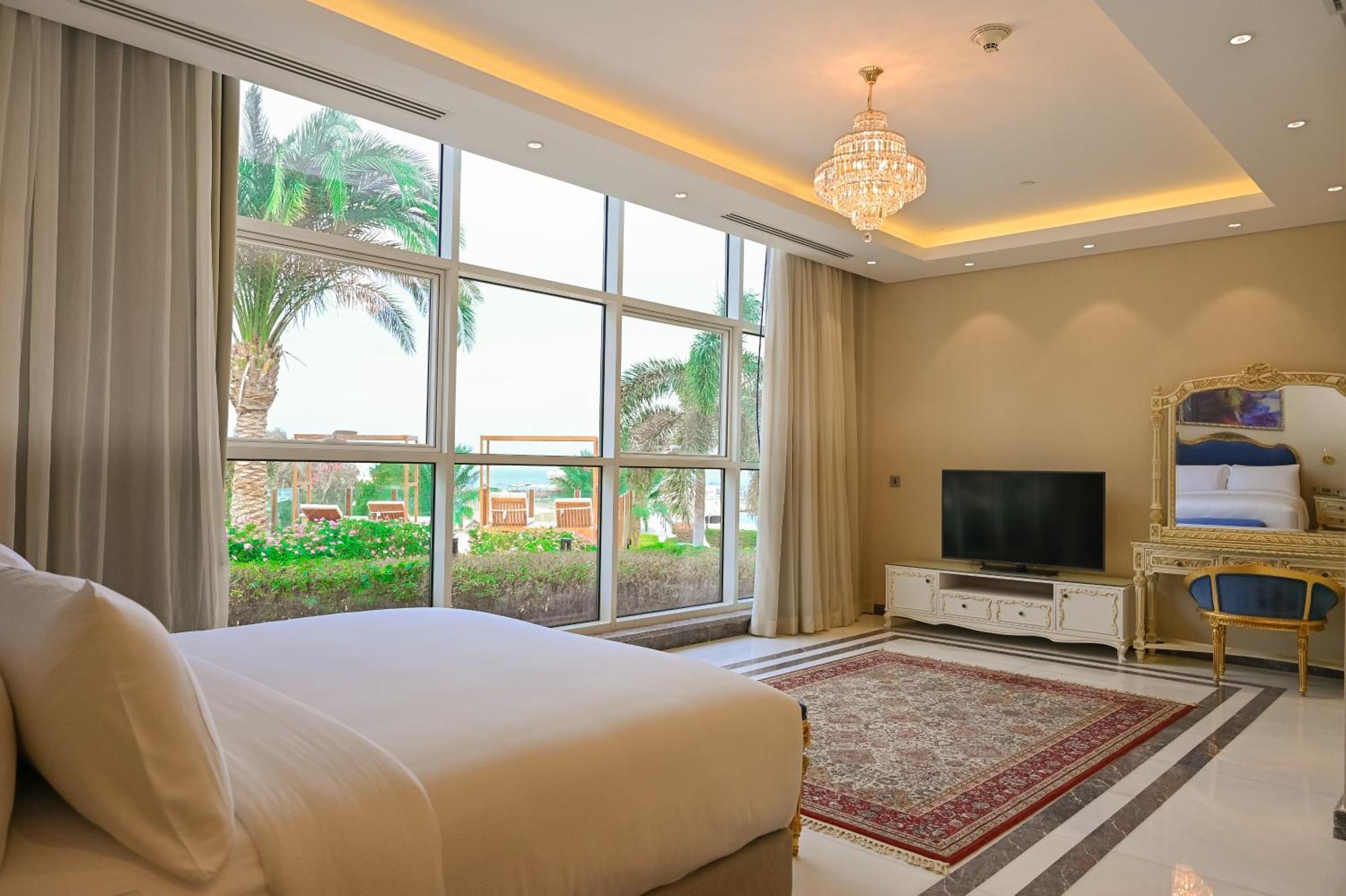 ฮิลตัน เฮิร์กฮาดา พลาซ่า โฮเต็ล Hotel ฮูร์กาดา ภายนอก รูปภาพ A bedroom at the resort